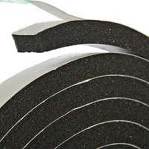 Frost King Black Rubber Foam Weather Stripping Tape For Auto and Marine 10 ft. L x 5/16 in.
