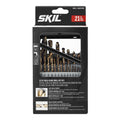 Skil 21-Pack Gold Oxide Twist Drill Bit Set #98021