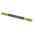 Gaiam Restore Massage Stick Roller - (Dimensions: 19"L) Foam Cushioned Performance Hand Held Muscle Massager | Comfort Grip Handles | Solid Steel Construction