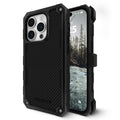 Pelican Shield Series - iPhone 15 Pro Case 6.1" [Compatible with MagSafe] [21ft Military Grade Drop Protection] Magnetic Charging Phone Case Cover with Belt Clip Holster Kickstand