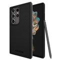 Pelican Protector Samsung Galaxy S24 Ultra Case - Rugged Phone Case -Carbon
