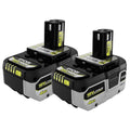 RYOBI ONE+ 18V HIGH PERFORMANCE Lithium-Ion 4.0 Ah Battery (2-Pack)