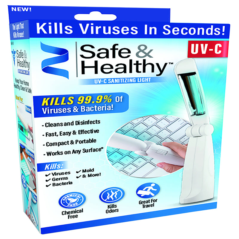 Safe & Healthy UV-C Sanitizing Light
